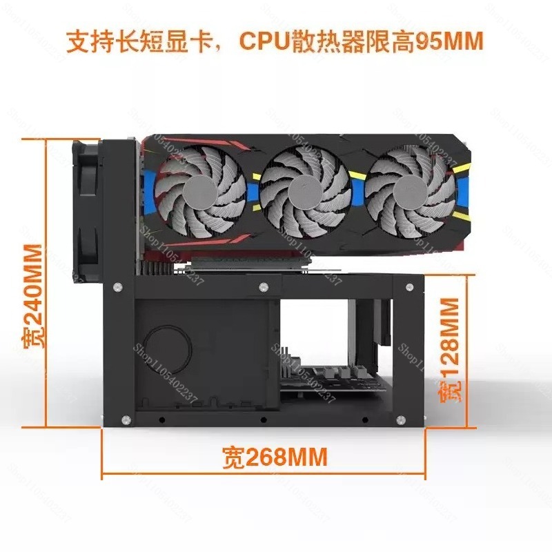 Gpu Mining Rig Frame 8 Gpu - 오픈 프레임 GPU 채굴 장치 프레임,