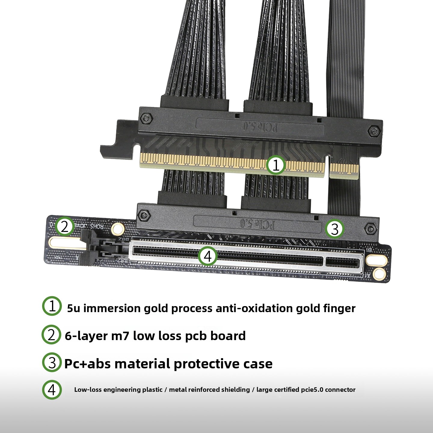 GPU 서버 전용 PCIE 5.0 X16 그래픽 카드  - Pcie 5.0 Gpu Riser Cable 리뷰 및 가격